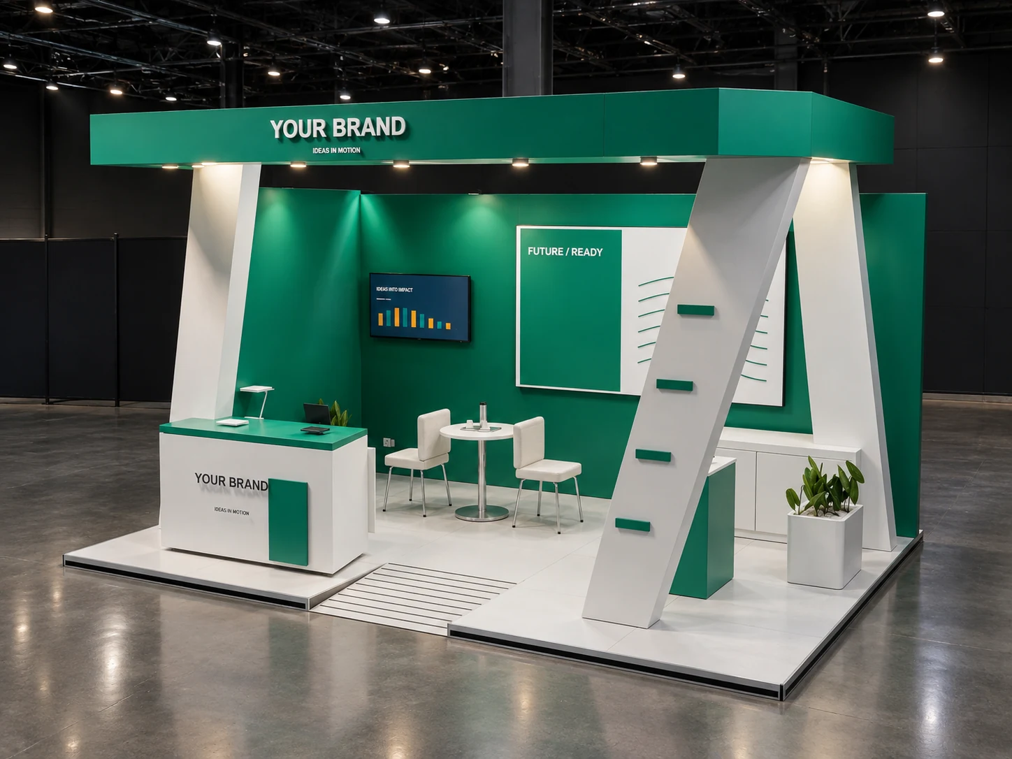 Exhibition stall design concept