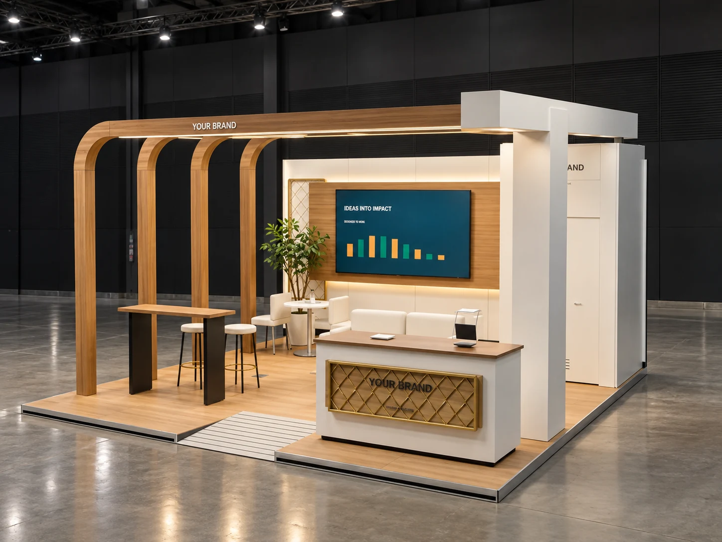 Exhibition stall design concept